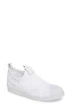 Women's Adidas Superstar Slip-on Sneaker .5 Women's / 5.5 Men's M - White