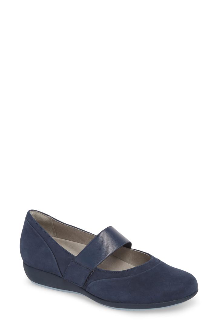Women's Dansko Kendra Mary Jane Wedge .5-8us / 38eu M - Blue