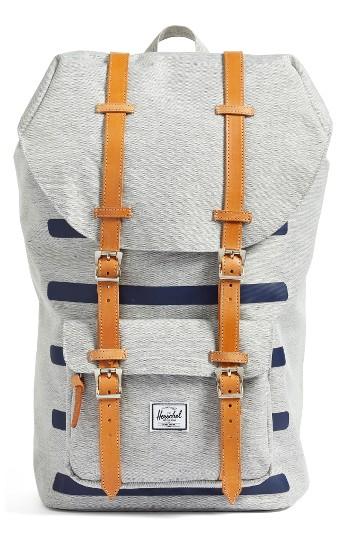 Men's Herschel Supply Co. Little America Offset Backpack - Grey
