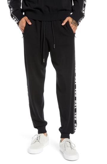Men's Diesel Slim Fit K-suit-a Sweatpants - Black