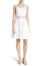 Women's Ted Baker London Monaa Lace Trim A-line Dress
