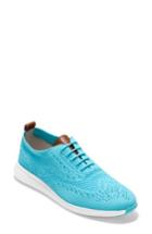 Women's Cole Haan 2.zer?grand Stitchlite Wingtip Sneaker .5 B - Blue
