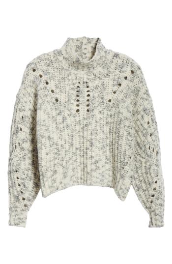 Women's Isabel Marant Jilly Wool Sweater Us / 36 Fr - Ivory
