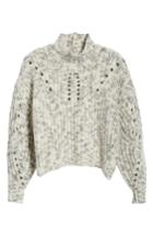 Women's Isabel Marant Jilly Wool Sweater Us / 36 Fr - Ivory