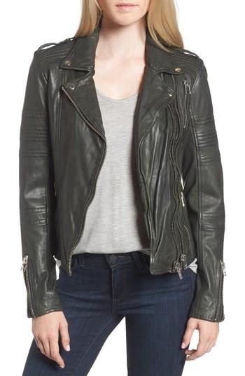 Women's Goosecraft Double Zip Moto Jacket