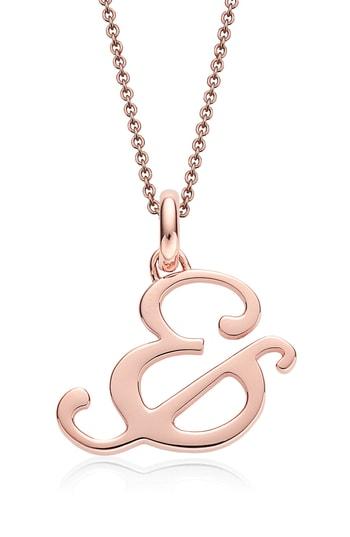 Women's Monica Vinader Alphabet Pendant Charm