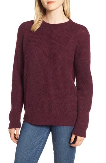 Women's Barbour Olivia Crewneck Sweater Us / 8 Uk - Red
