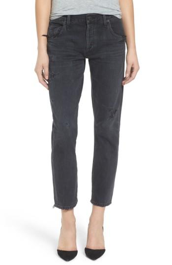 Women's Citizens Of Humanity Emerson Slim Boyfriend Jeans - Black