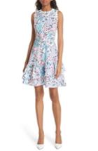 Women's Kate Spade New York Daisy Garden Stretch Cotton Poplin Dress - Blue