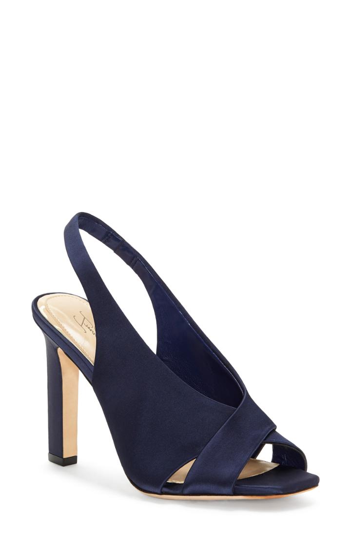 Women's Imagine By Vince Camuto Wrennie Slingback Sandal .5 M - Blue