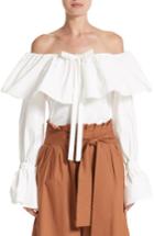 Women's Rejina Pyo Off The Shoulder Poplin Top - Ivory