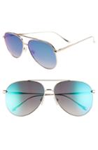 Women's Diff Nala 60mm Polarized Aviator Sunglasses -