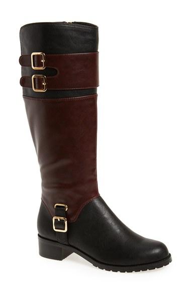 Women's Bella Vita 'adriann Ii' Riding Boot .5 N - Black