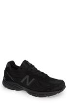Men's New Balance '990' Running Shoe .5 D - Black