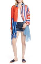 Women's Madewell Stripe Sarong, Size - Ivory