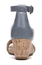 Women's Naturalizer Cami Wedge Sandal M - Blue