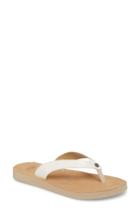 Women's Ugg Tawney Flip Flop M - White