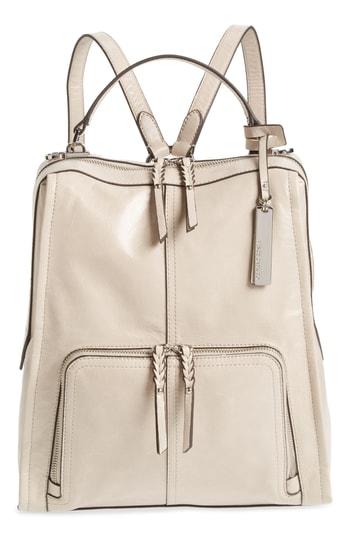 Vince Camuto Narra Leather Backpack - White