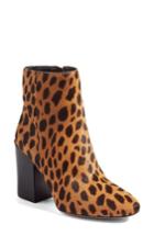 Women's Vince Camuto Destilly 2 Genuine Calf Hair Bootie M - Brown
