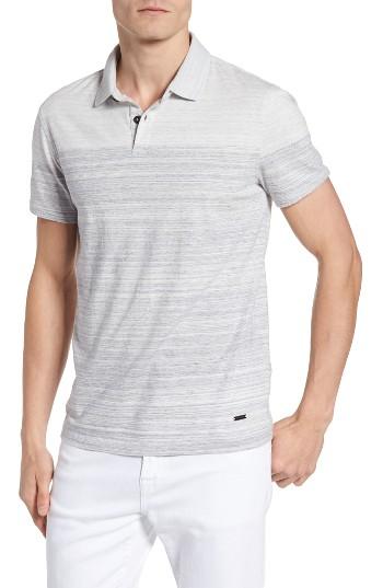 Men's Boss Orange Painter Polo - Blue