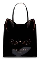 Ted Baker London Large Icon Cat Tote - Black
