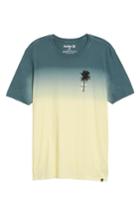 Men's Hurley Trajectory Dip Dye T-shirt, Size - Yellow