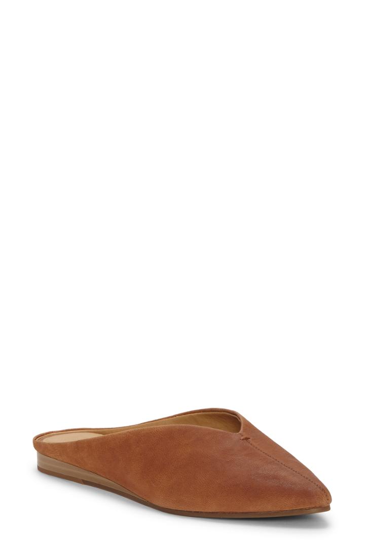 Women's Lucky Brand Barbora Pointy Toe Mule .5 M - Beige