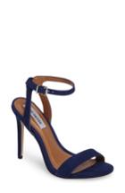 Women's Steve Madden Landen Ankle Strap Sandal .5 M - Blue