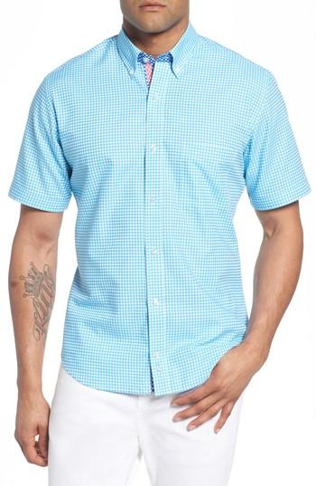 Men's Tailorbyrd Aven Fit Gingham Sport Shirt
