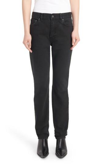 Women's Acne Studios Boy Jeans - Black