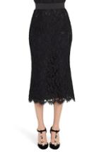 Women's Dolce & Gabbana Lace Midi Skirt