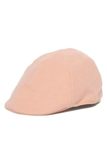 Men's Goorin Brothers Lacey Linen Driving Cap - Pink