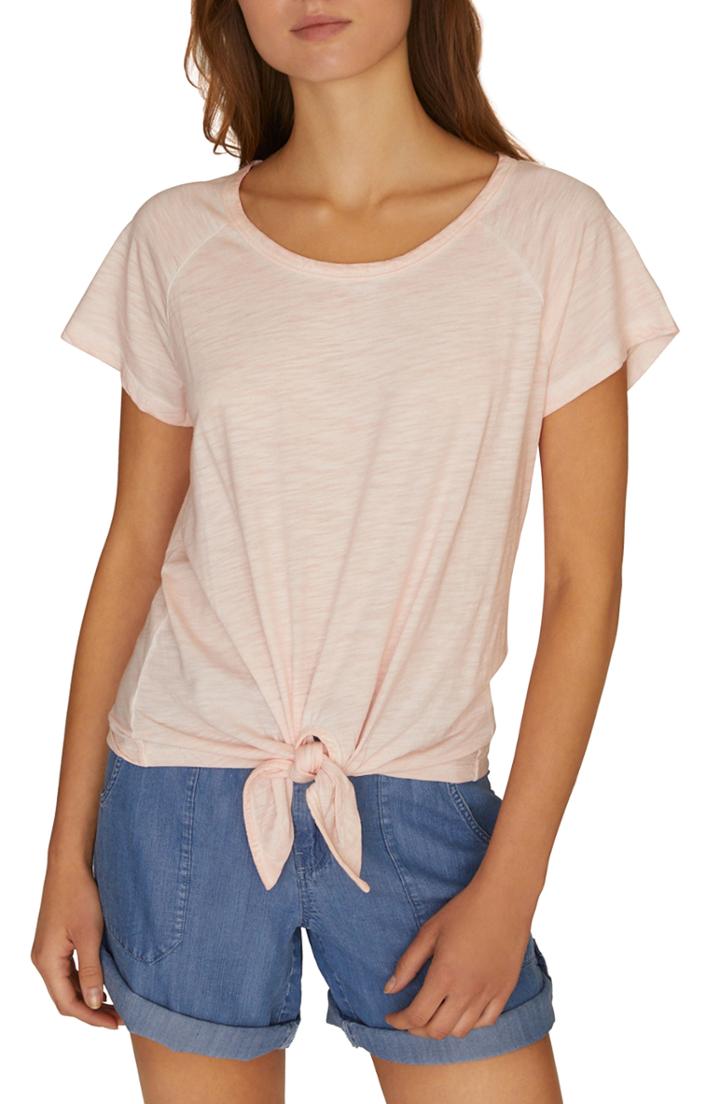 Women's Sanctuary Lou Tie Tee - Pink