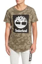 Men's Timberland Camo Logo T-shirt - Brown