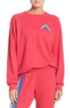 Women's Aviator Nation Mountain Stripe Crewneck Sweatshirt