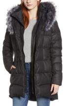 Women's The North Face Hey Mama Water Repellent 550 Fill Power Down Parka With Faux Fur Trim - Black