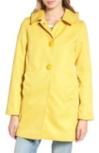 Women's Kate Spade New York Scallop Edge Raincoat - Yellow