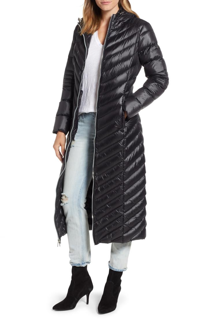 Women's Bcbgeneration Dog Walker Down Coat - Black
