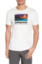 Men's Patagonia Up & Out Graphic Organic Cotton T-shirt, Size - White