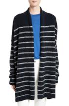 Women's Vince Stripe Wool Blend Cardigan