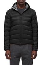 Men's Canada Goose Brookvale Hooded Down Jacket, Size - Black