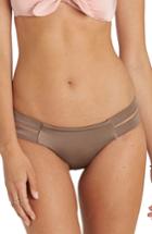 Women's Billabong 'sol Searcher Isla' Cheeky Bikini Bottoms - Grey