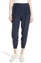 Women's Atm Anthony Thomas Melillo Silk Jogger Pants - Blue