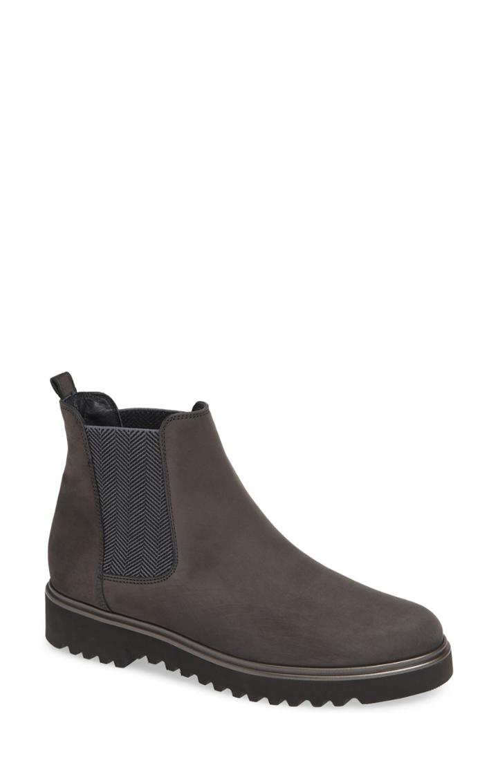 Women's Paul Green Vienna Lugged Chelsea Bootie .5us/ 3uk - Grey