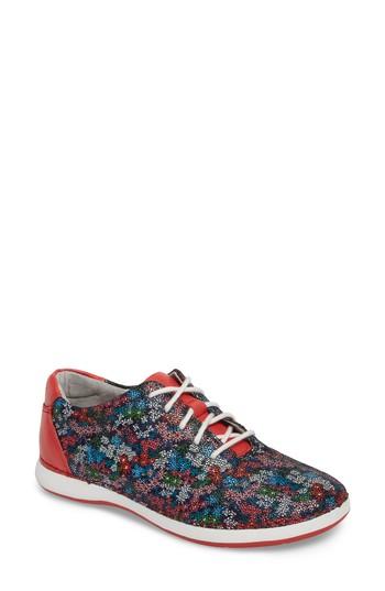 Women's Alegria Essence Lace-up Leather Oxford -8.5us / 38eu - Purple