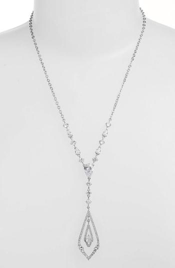 Women's Jenny Packham Crystal Pendant Y-necklace
