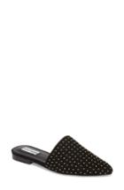 Women's Steve Madden Trace Studded Mule M - Black