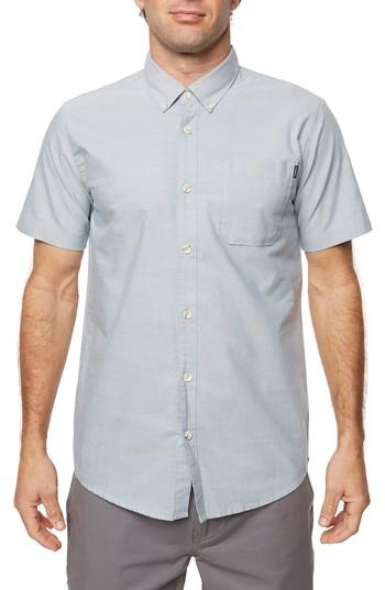 Men's O'neill Banks Woven Shirt - Blue
