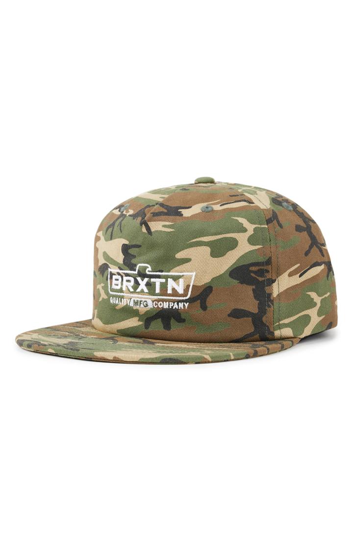 Men's Brixton Cruss Mp Snapback Baseball Cap -