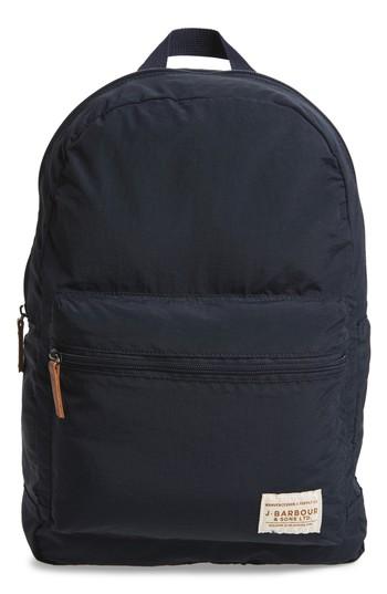 Men's Barbour Beauly Packable Backpack - Blue